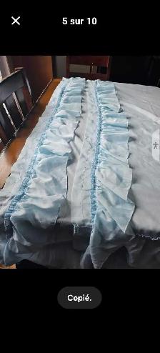 2x rideaux bleu - Photo 5