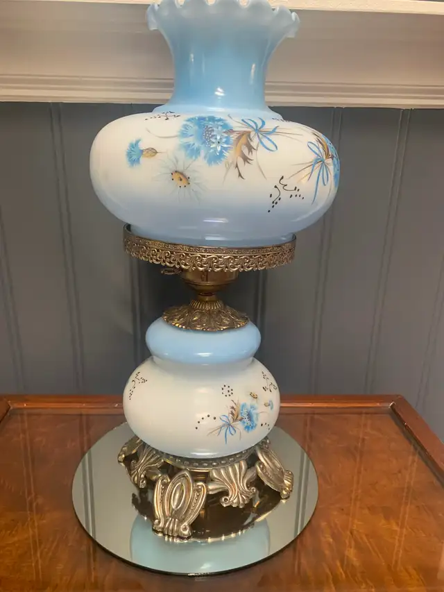 BLUE TRI-LIGHT LAMP