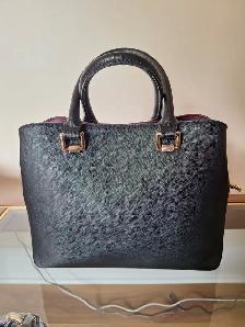 Aldo Legoiri Black and Gold Purse / Bag - Photo 4