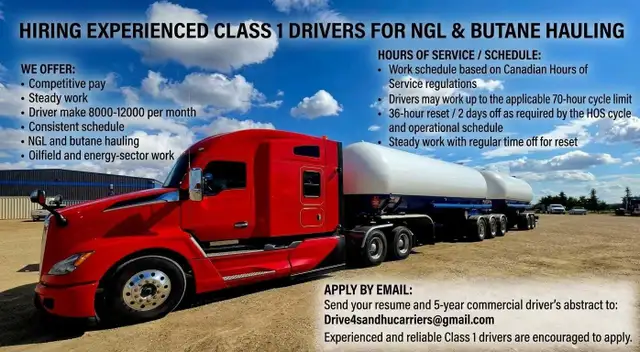 Class 1 Driver NGL