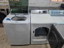 Samsung 27' White Top-Load Washer & Front-Load Electric Dryer - Photo 8