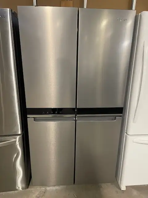 Réfrigérateur stainless 36'' porte Françaises Whirlpool