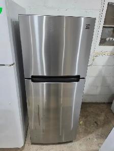 Kenmore 24' Stainless Steel Top Freezer Bottom Fridge Can DELIVE