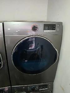 Samsung 24' Grey Front-Load Stackable Washer & Electric Dryer - Photo 5