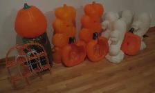 HALLOWEEN GR CITROUILLE FANTOME CLOTURES TB ETAT - Photo 2
