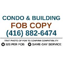 Condo & Building Fob Copy - $20 - Brampton / Mississauga / Etobi