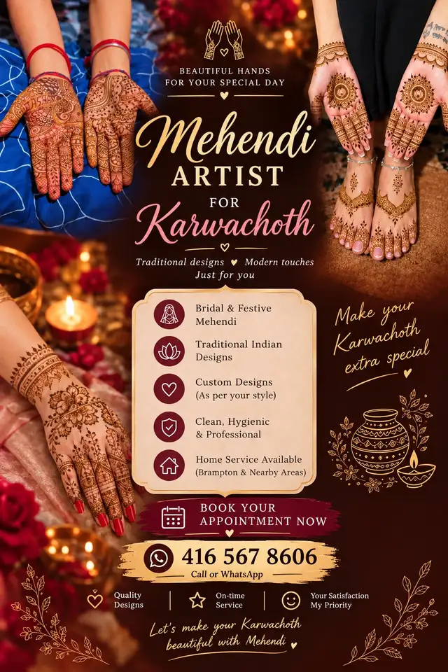 Mehendi/Henna/Mehandi artist