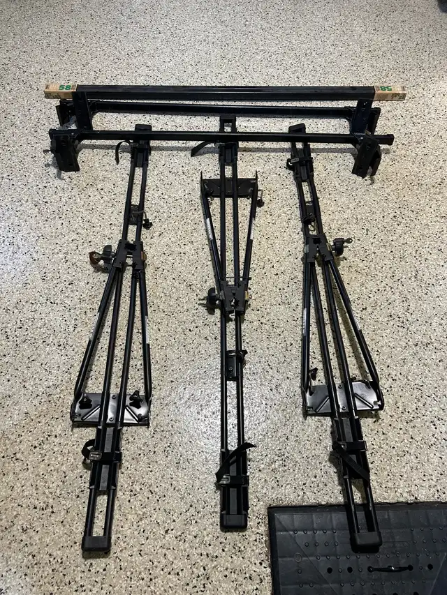kit complet de supports à vélo sur toit du véhicule