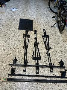 kit complet de supports à vélo sur toit du véhicule - Photo 2