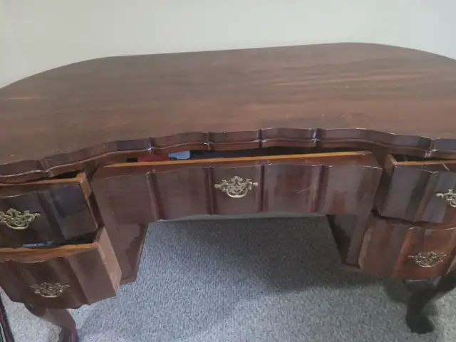 DRESSERS/DESK- IMPORTED- IMBUIA WOOD