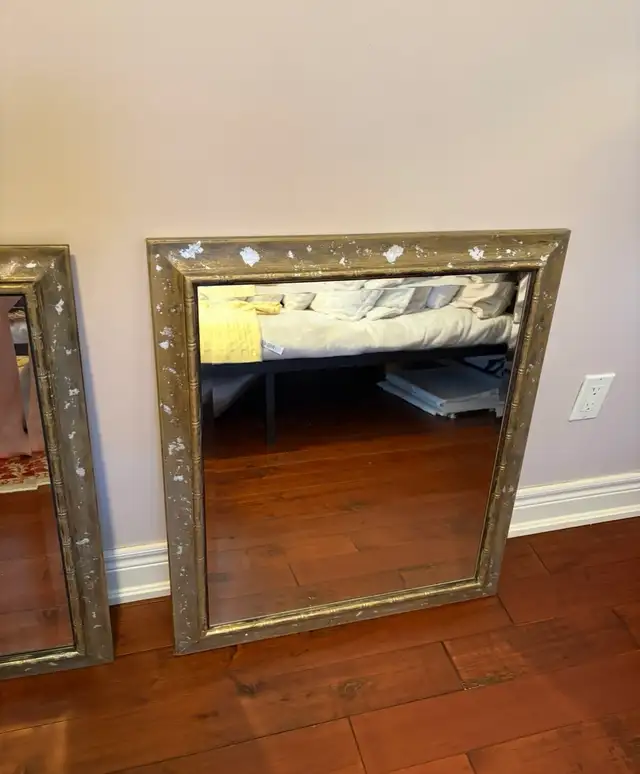 Large Gold Mirror