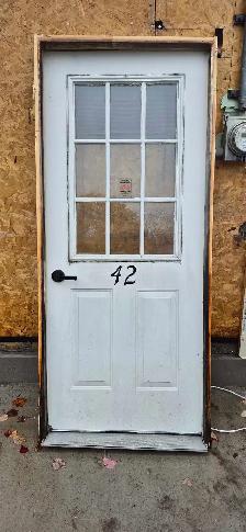 34x80 Steel Door with glass - Photo 2