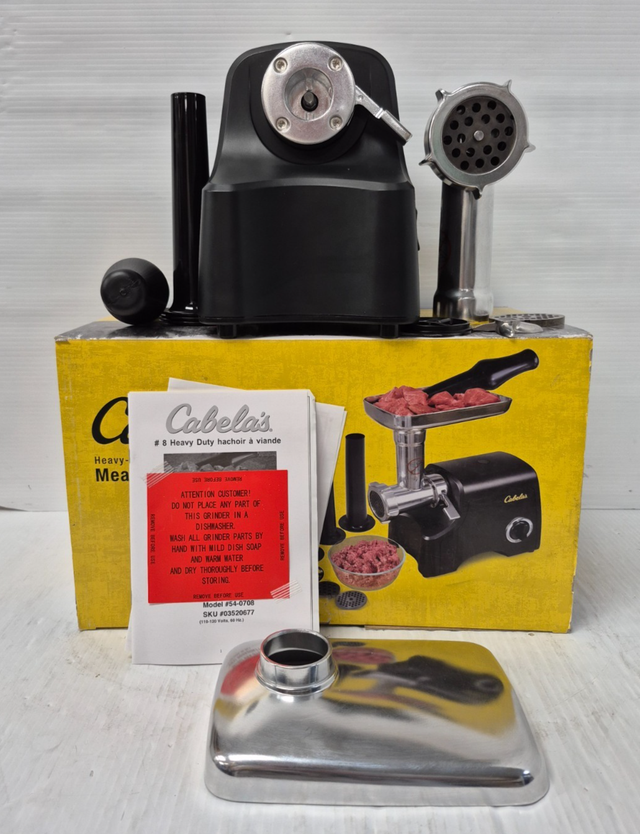 (N9741861) Cabelas 54-0708 Heavy Duty Meat Grinder