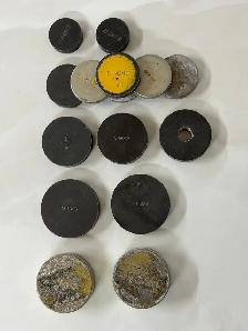 Caterpillar 4 bolt flange covers and hydraulic gauges