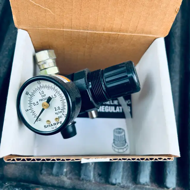 Sharp SHA-1410 e Manufacturing SHA 16C-MR Mini Air Regulator wit