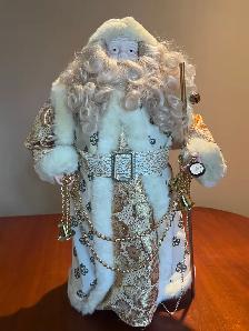 Christmas Santa Elegant Father Time / Father Christmas Figurine