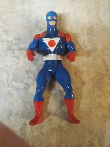 Vintage 1985 Secret Wars KO Marchon Action Heroes MINT RARE! $90