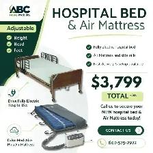 NEW Electric Hospital Bed & Air Mattress – ABC Home Mobility
