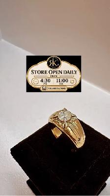 10K yellow  gold with Diamond 0.75 CT - Photo 4