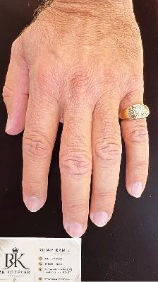 10K yellow  gold with Diamond 0.75 CT - Photo 8