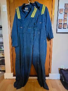 2 used  Nomex fire resistant coveralls size  46R