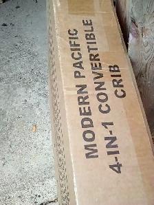 Storkcraft 4 in 1 Crib to full bed, brand new in box - Photo 3