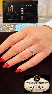 14k White gold with Diamond 0.5 CT - Photo 6