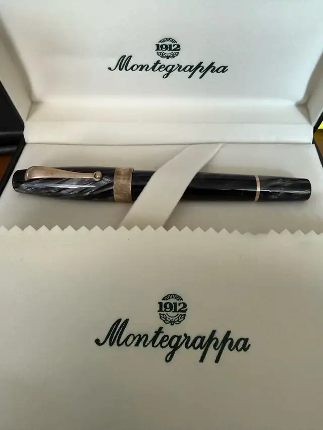 Montegrappa Classica Rollerball Pen - Charcoal