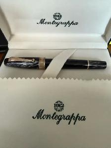 Montegrappa Classica Rollerball Pen - Charcoal