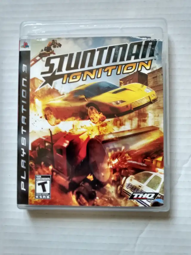 STUNTMAN IGNITION PS3 RACING ACTION GAME STUNT MAN PLAYSTATION 3