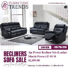 3-Piece Power Recliner Sofa Set - Photo 4