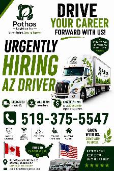 Hiring AZ Long Haul Drivers