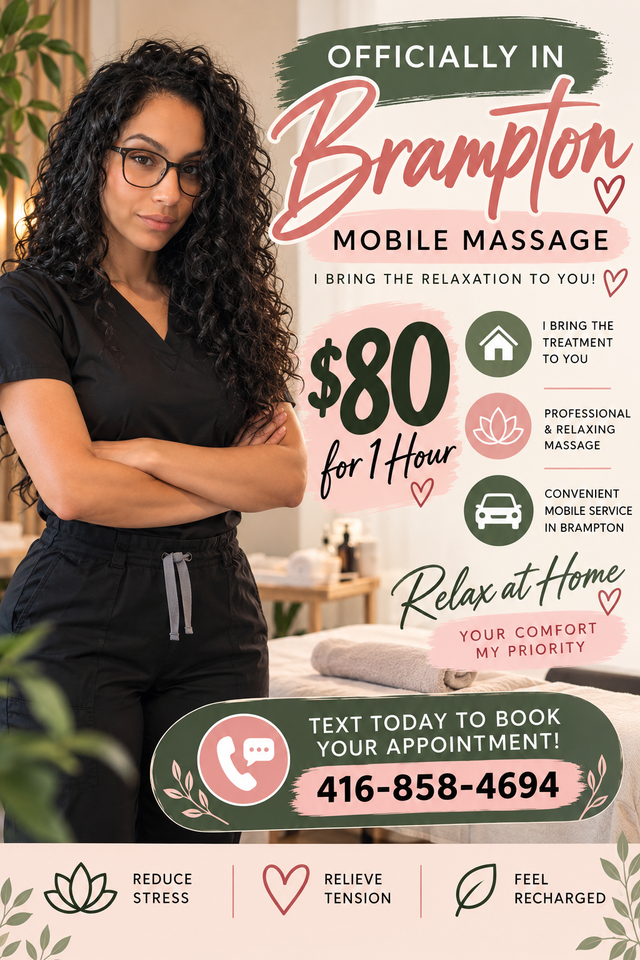 MOBILE MASSAGE NOW SERVING WOMEN ONLY