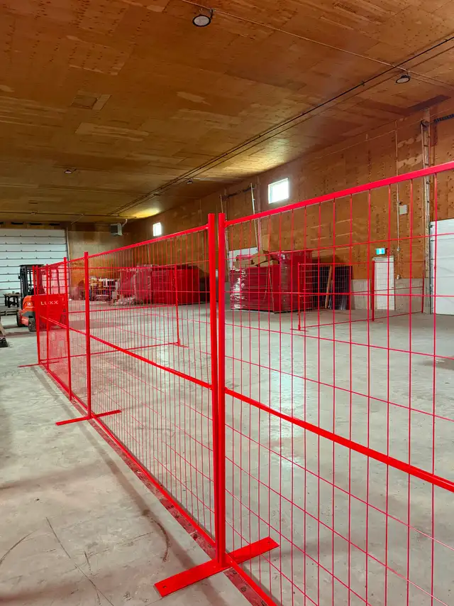 NEW Temporary Construction Fence Panels – 6' x 10' – $65 Each