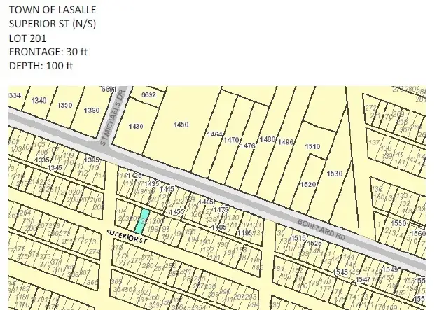 Unique LaSalle, Ontario land opportunity!