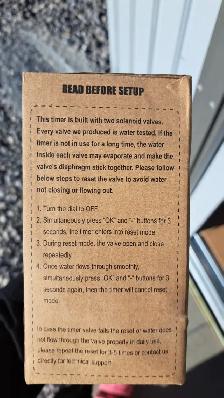 Restmo 2 zone water timer sprinkler - Photo 6