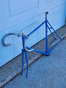 1986 RIH Holland Elan Vintage Road Bike Frame 62cm - Photo 3