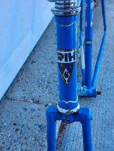 1986 RIH Holland Elan Vintage Road Bike Frame 62cm - Photo 4