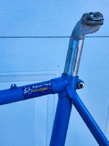 1986 RIH Holland Elan Vintage Road Bike Frame 62cm - Photo 5