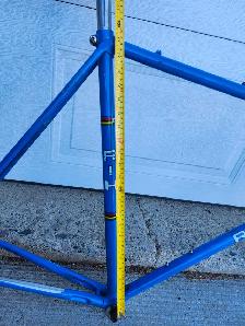 1986 RIH Holland Elan Vintage Road Bike Frame 62cm - Photo 8