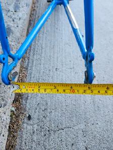 1986 RIH Holland Elan Vintage Road Bike Frame 62cm - Photo 10
