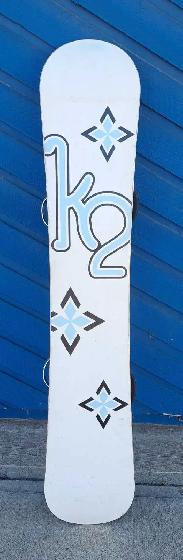 146cm K2 Satori Snowboard With Bindings (26704727) - Photo 2