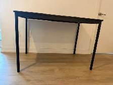 IKEA SANDSBERG Black Dining Table – 110 × 67 cm - Photo 2