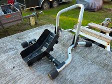 Smart Chock Motorcycle Wheel Chock  Trailer Trasport Track Use