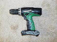 HITACHI 18V CORDLESS HAMMER DRILL WITH POUCH - Photo 2