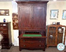 Spectacular Georgian Secretaire Linen Press at Charmaine's - Photo 2