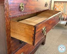 Spectacular Georgian Secretaire Linen Press at Charmaine's - Photo 6