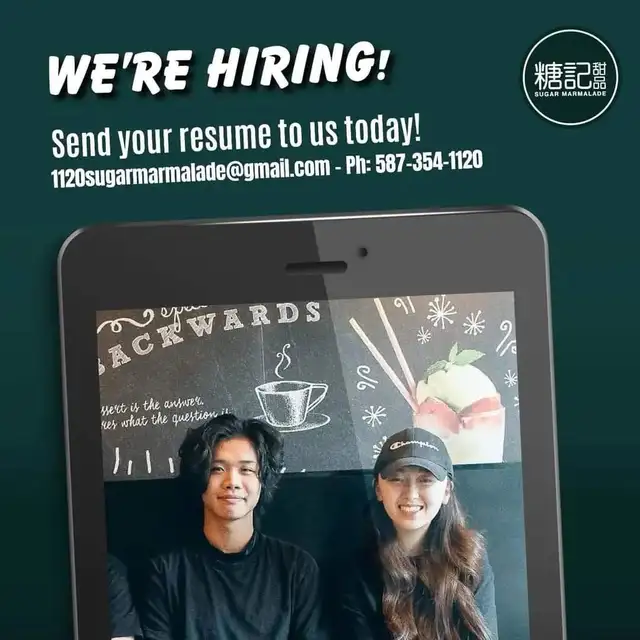 Sugarmarmalade is hiring!