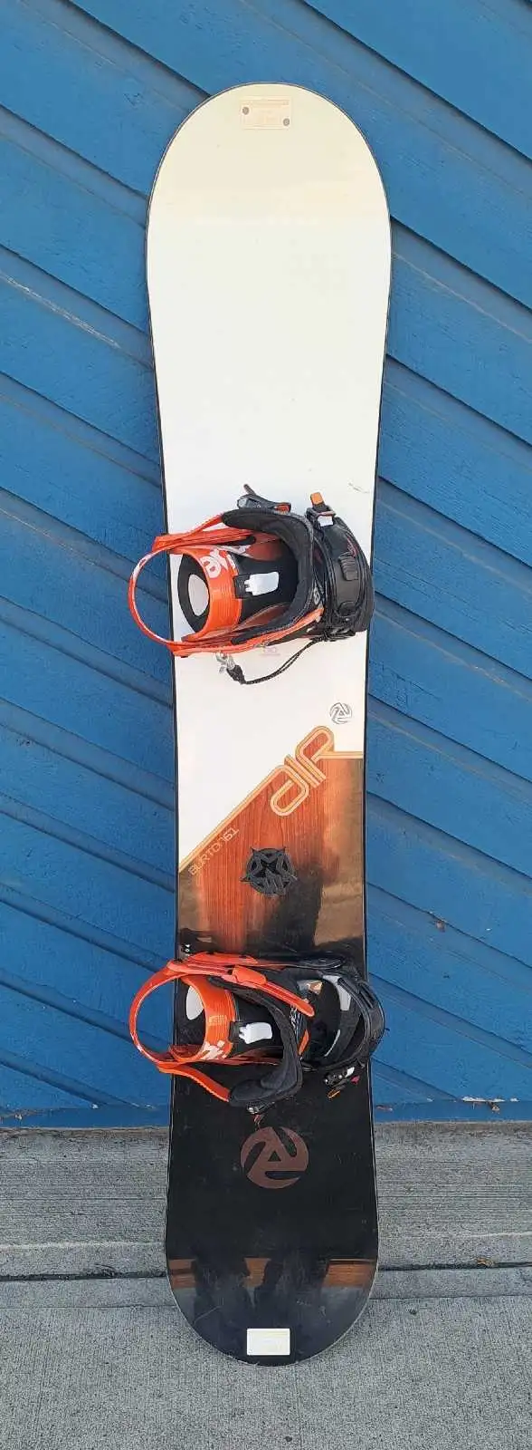 161 Burton Air Snowboard With Ride Bindings (29646013)