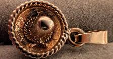 14K Gold 3-D Sombrero Hat Pendent in New Condition! - Photo 5